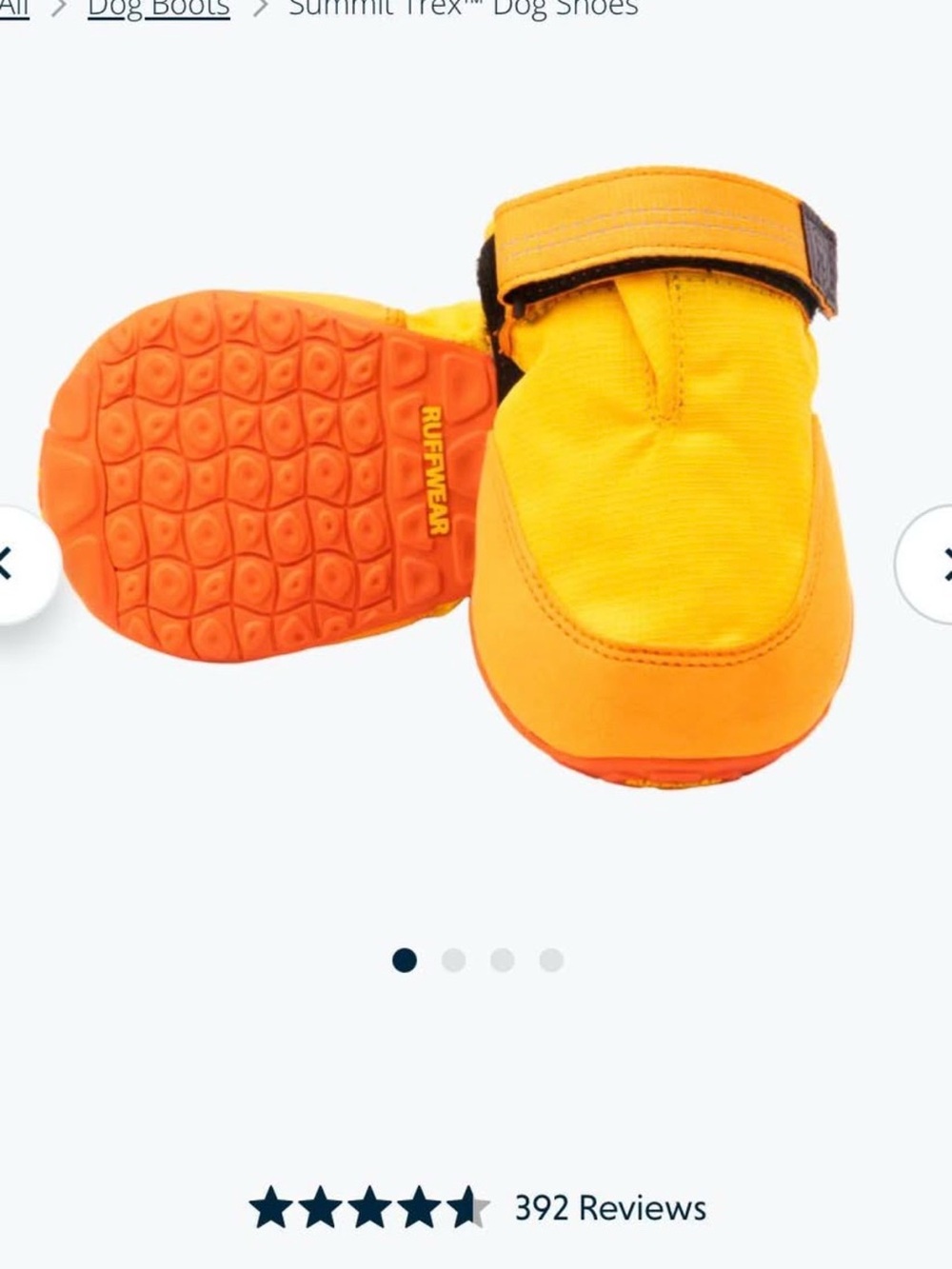 Ruffwear Summit Trex™ Dog Shoes
All-Season Paw Protection